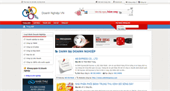 Desktop Screenshot of doanhnghiepvn.net